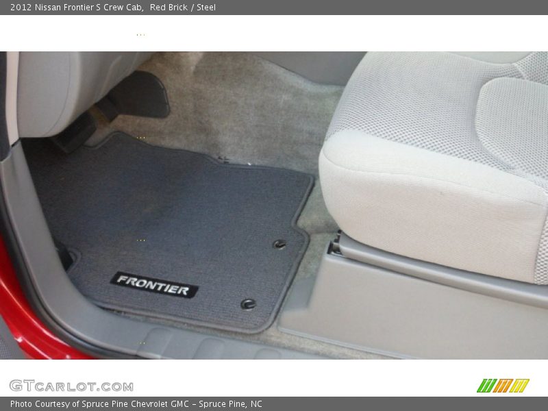 Red Brick / Steel 2012 Nissan Frontier S Crew Cab