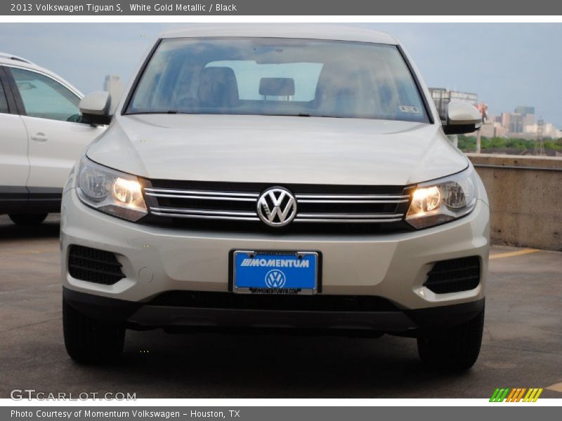 White Gold Metallic / Black 2013 Volkswagen Tiguan S