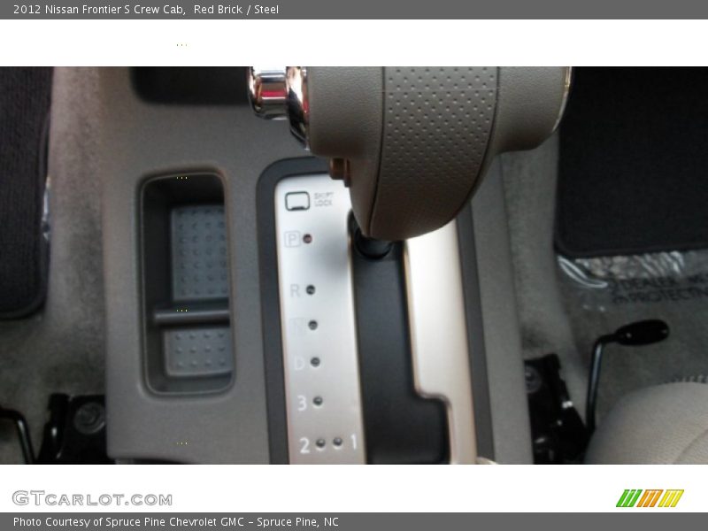Red Brick / Steel 2012 Nissan Frontier S Crew Cab