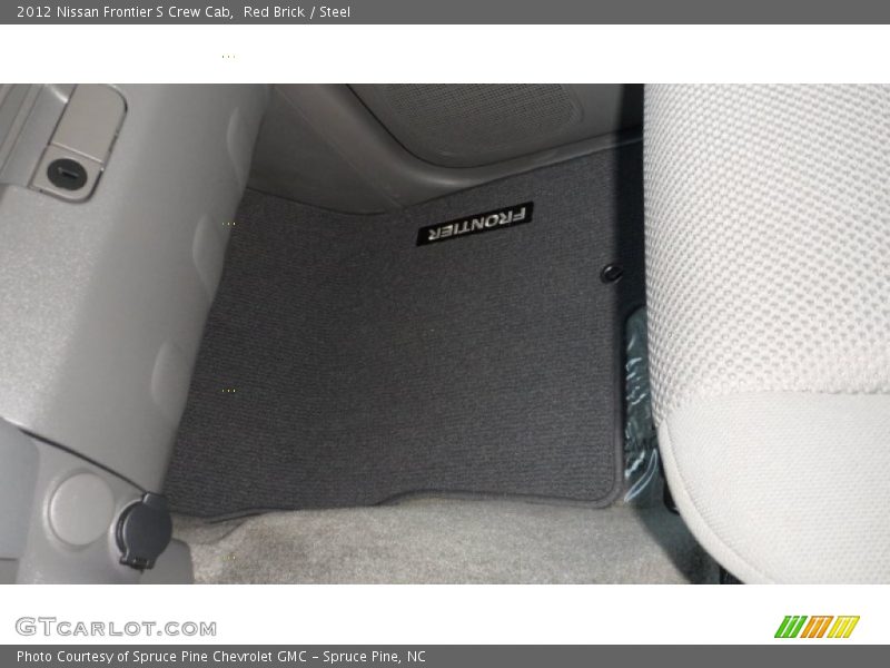 Red Brick / Steel 2012 Nissan Frontier S Crew Cab