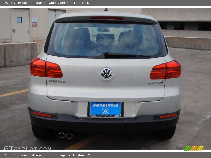 White Gold Metallic / Black 2013 Volkswagen Tiguan S