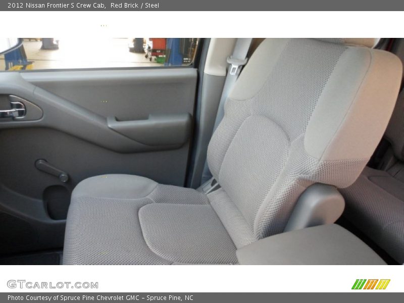 Red Brick / Steel 2012 Nissan Frontier S Crew Cab