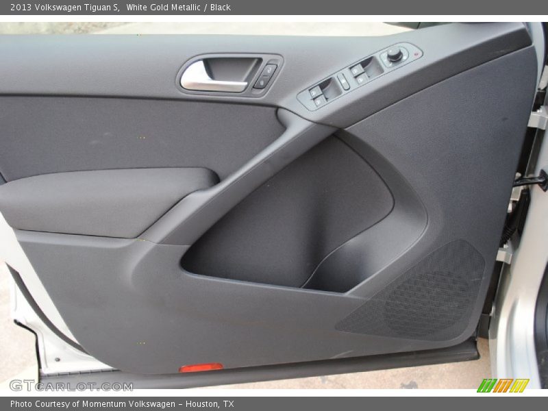 White Gold Metallic / Black 2013 Volkswagen Tiguan S