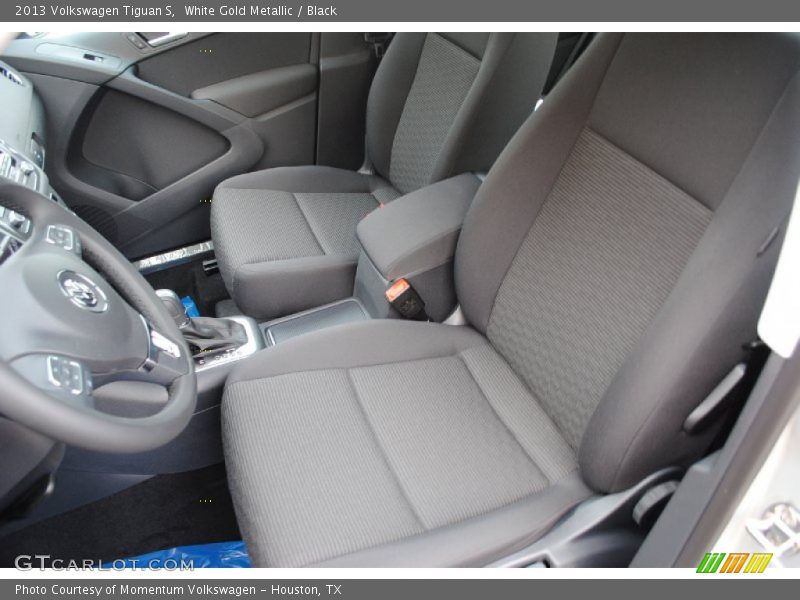 White Gold Metallic / Black 2013 Volkswagen Tiguan S