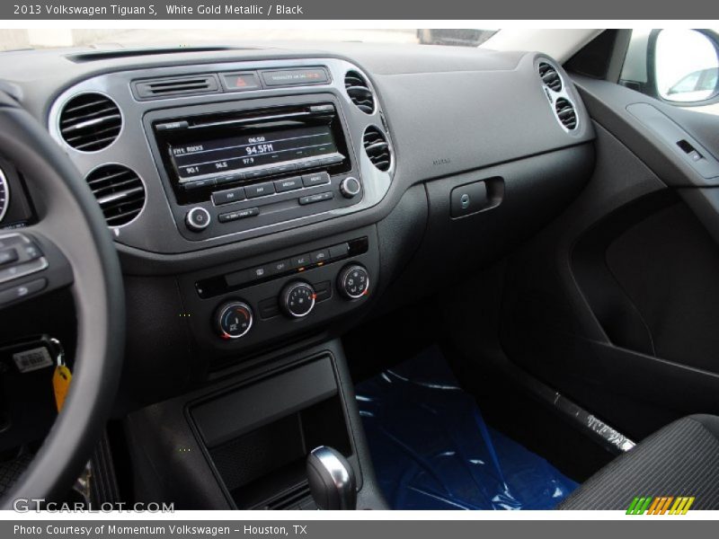 White Gold Metallic / Black 2013 Volkswagen Tiguan S