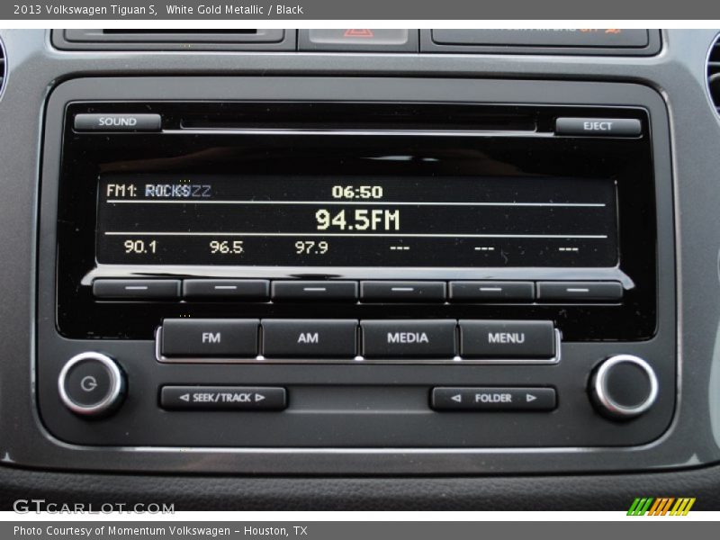 White Gold Metallic / Black 2013 Volkswagen Tiguan S
