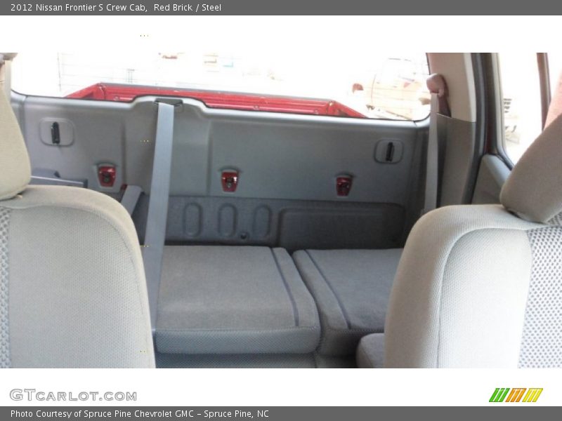 Red Brick / Steel 2012 Nissan Frontier S Crew Cab