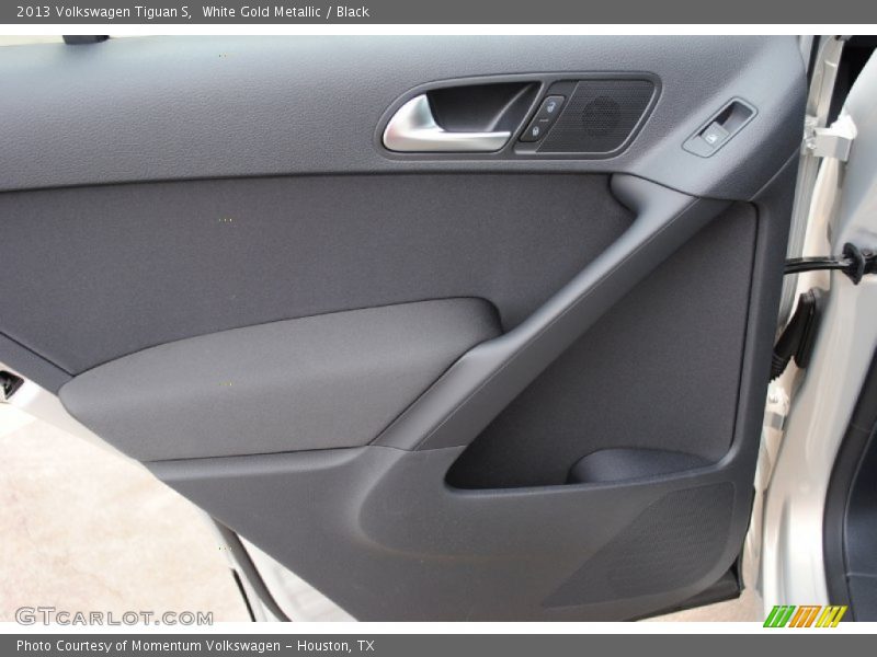 White Gold Metallic / Black 2013 Volkswagen Tiguan S