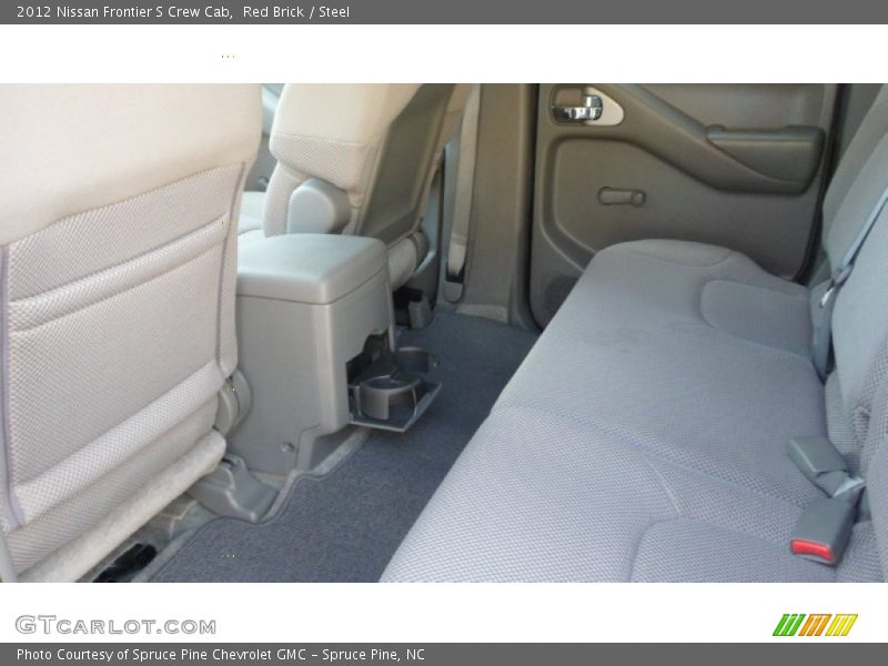 Red Brick / Steel 2012 Nissan Frontier S Crew Cab