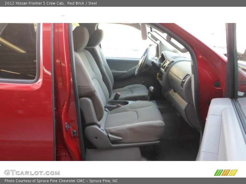 Red Brick / Steel 2012 Nissan Frontier S Crew Cab