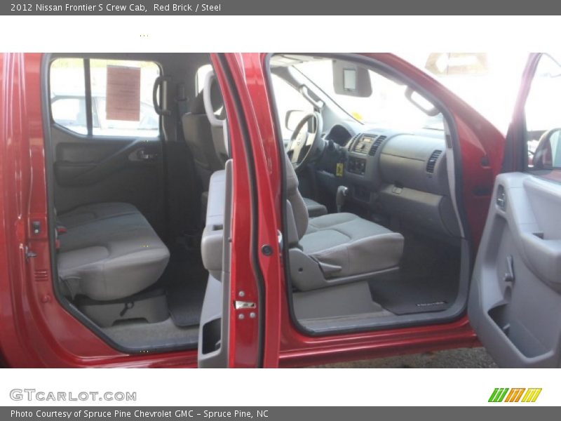 Red Brick / Steel 2012 Nissan Frontier S Crew Cab