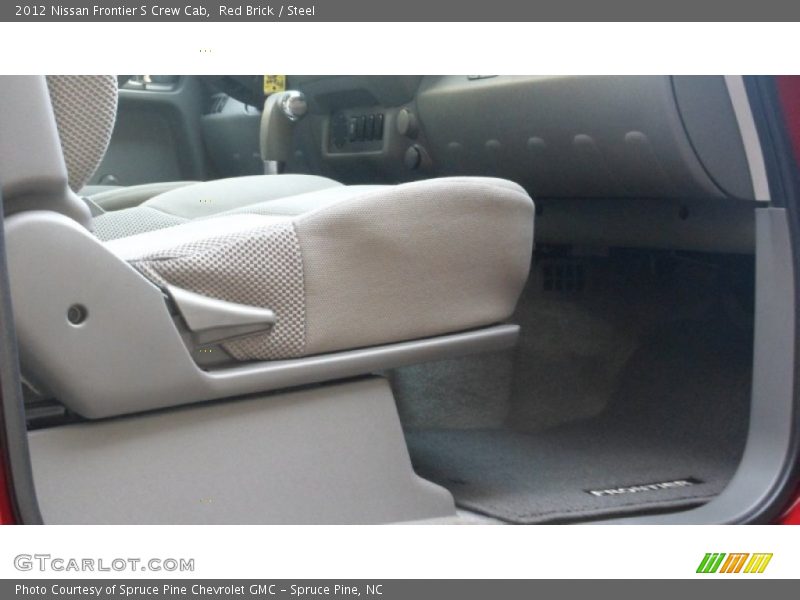 Red Brick / Steel 2012 Nissan Frontier S Crew Cab