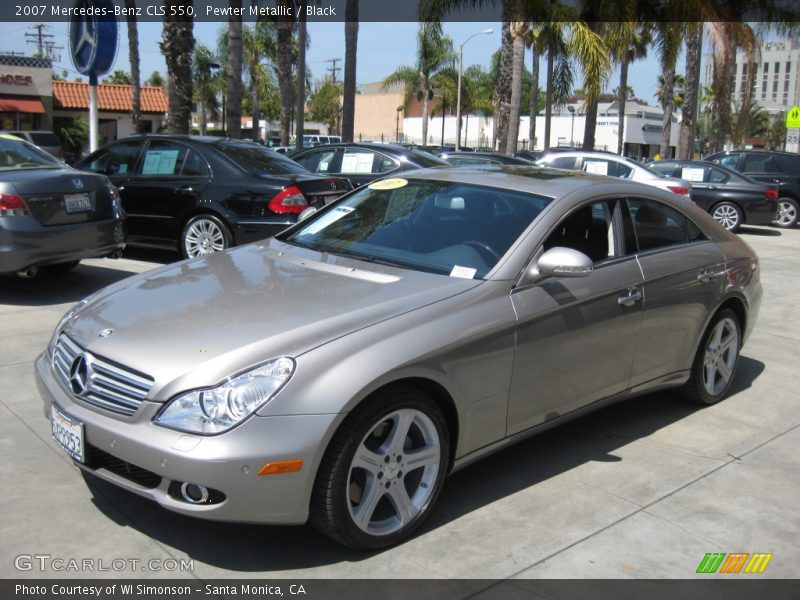 Front 3/4 View of 2007 CLS 550