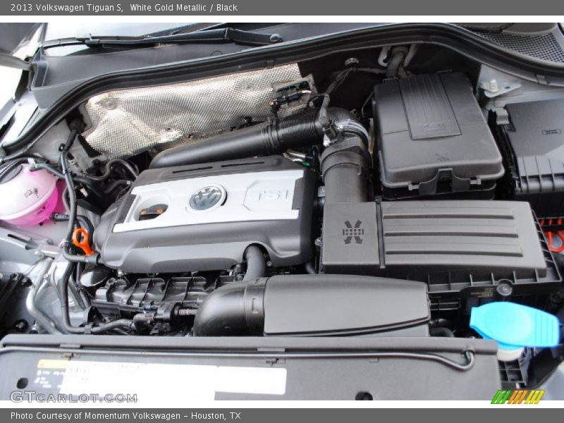 White Gold Metallic / Black 2013 Volkswagen Tiguan S