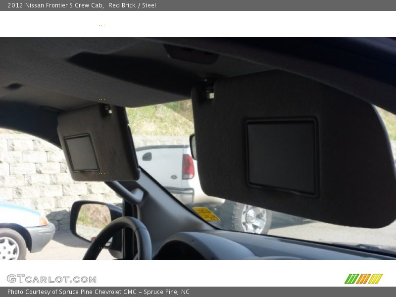 Red Brick / Steel 2012 Nissan Frontier S Crew Cab