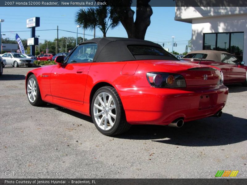 New Formula Red / Black 2007 Honda S2000 Roadster