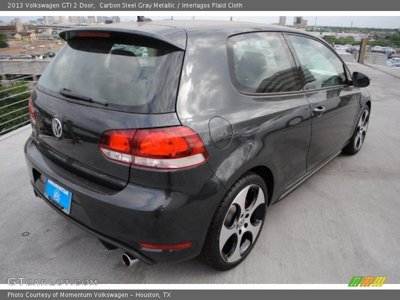 Carbon Steel Gray Metallic / Interlagos Plaid Cloth 2013 Volkswagen GTI 2 Door