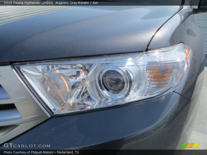 Magnetic Gray Metallic / Ash 2013 Toyota Highlander Limited