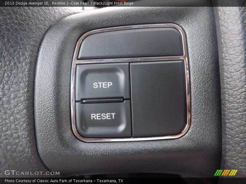 Redline 2-Coat Pearl / Black/Light Frost Beige 2013 Dodge Avenger SE