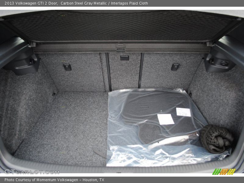 Carbon Steel Gray Metallic / Interlagos Plaid Cloth 2013 Volkswagen GTI 2 Door