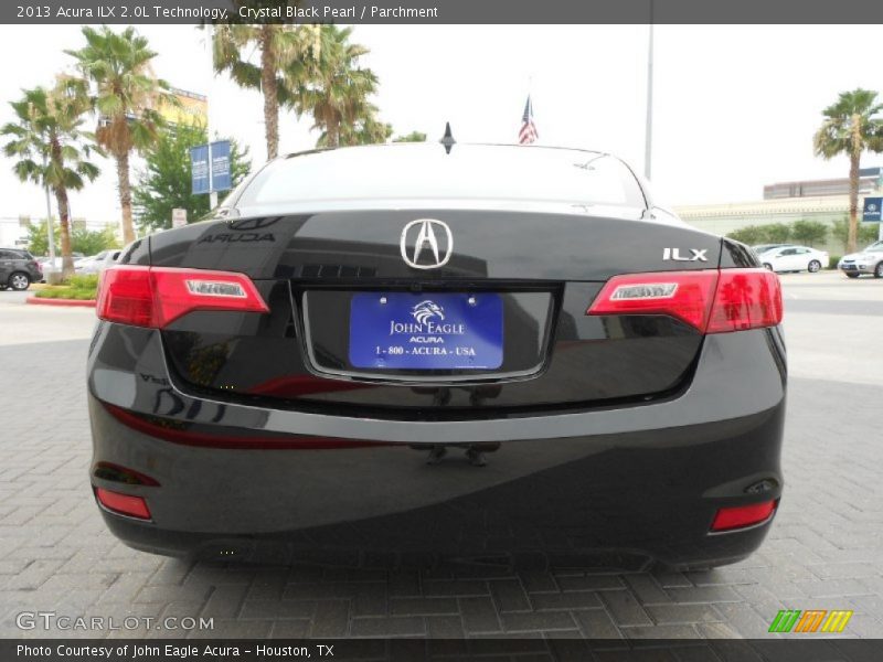 Crystal Black Pearl / Parchment 2013 Acura ILX 2.0L Technology