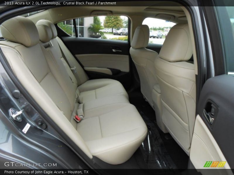 Crystal Black Pearl / Parchment 2013 Acura ILX 2.0L Technology