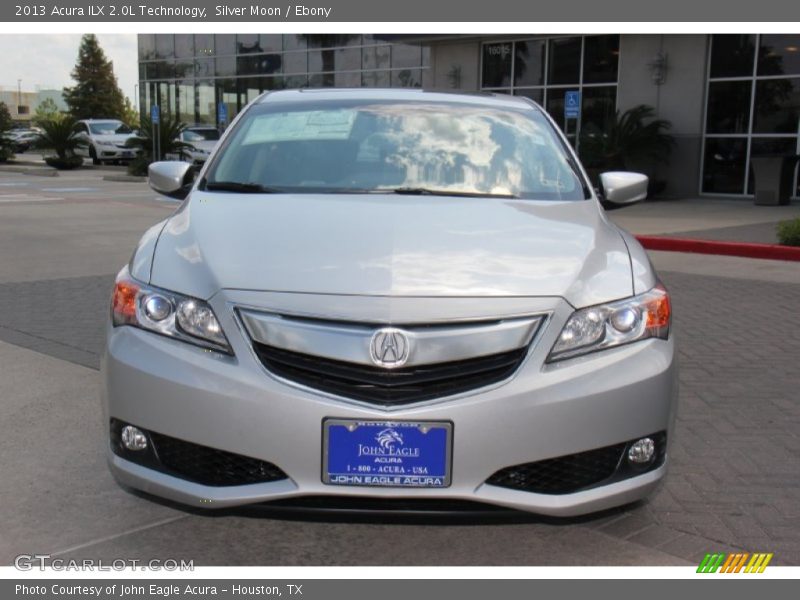 Silver Moon / Ebony 2013 Acura ILX 2.0L Technology