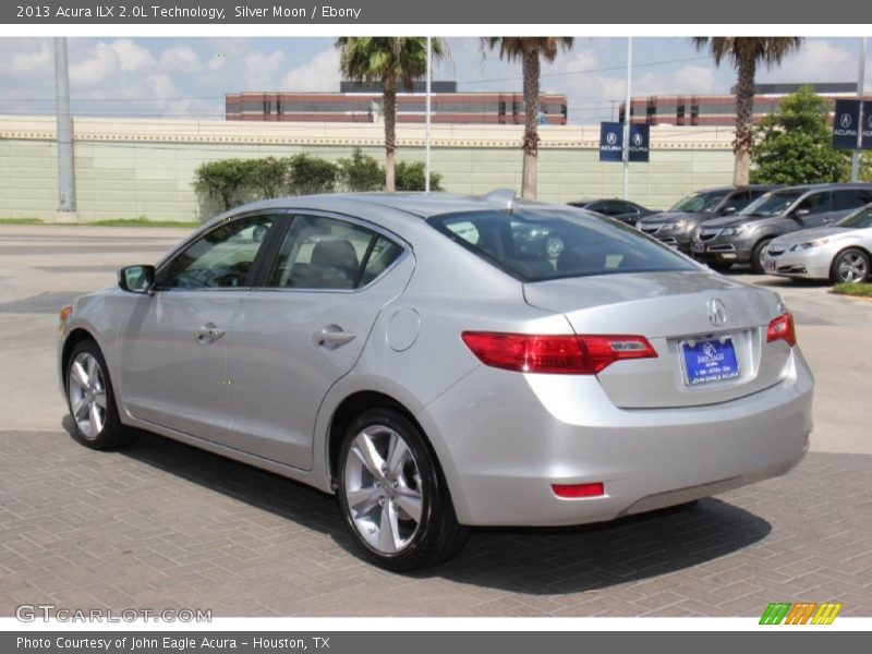 Silver Moon / Ebony 2013 Acura ILX 2.0L Technology