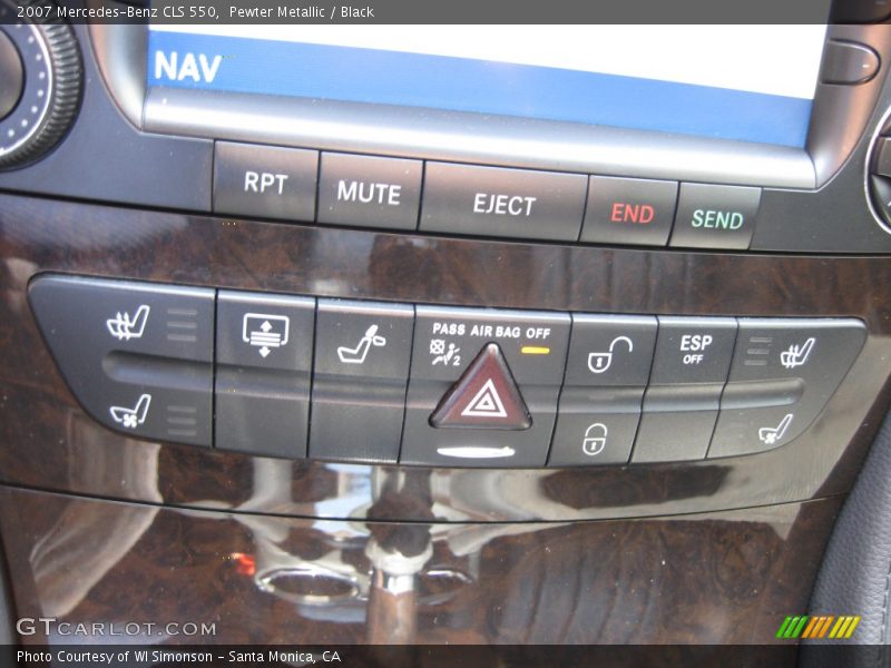 Controls of 2007 CLS 550