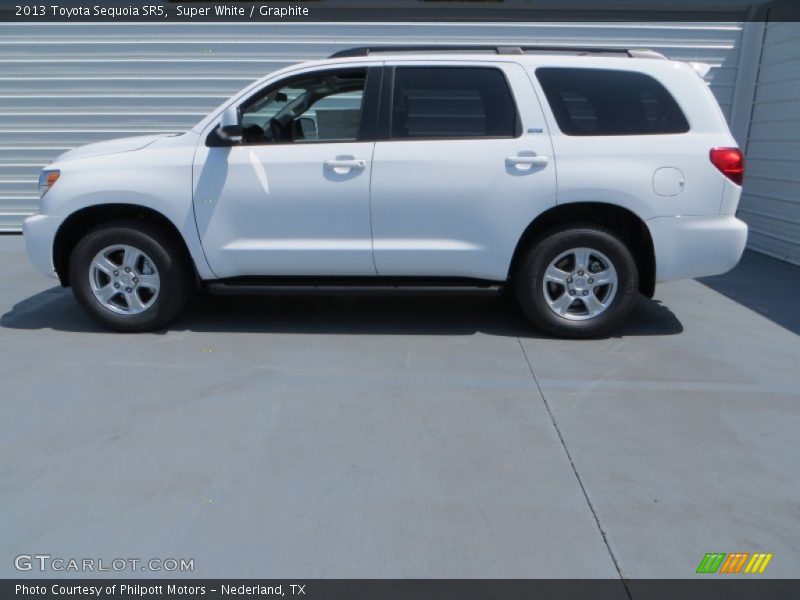  2013 Sequoia SR5 Super White