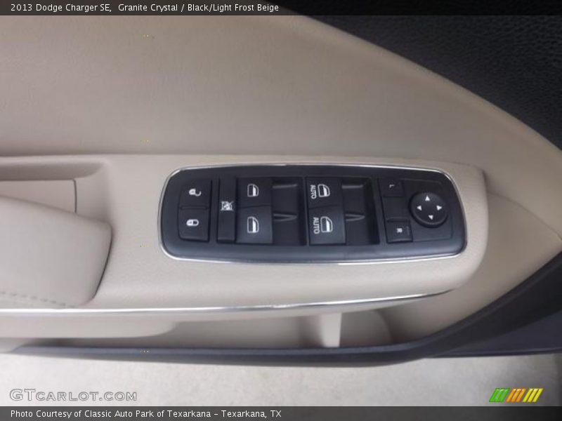 Granite Crystal / Black/Light Frost Beige 2013 Dodge Charger SE