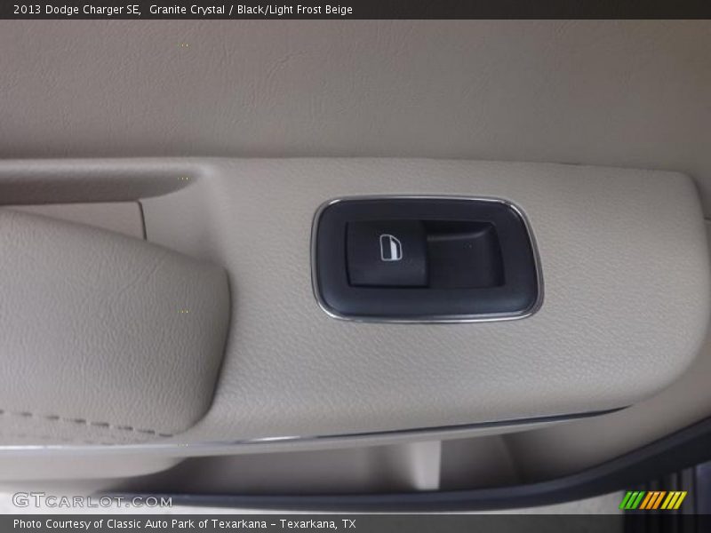 Granite Crystal / Black/Light Frost Beige 2013 Dodge Charger SE