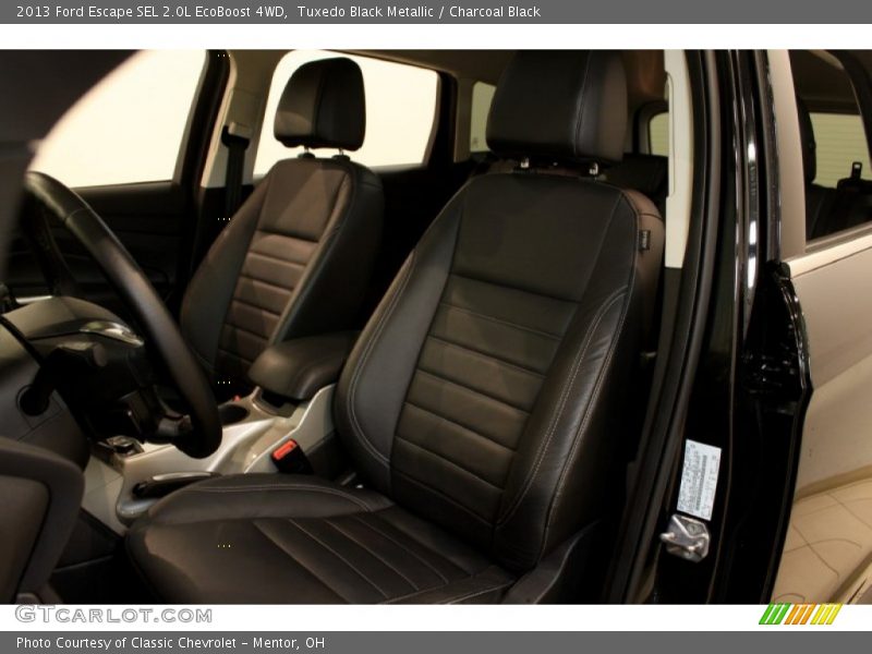 Tuxedo Black Metallic / Charcoal Black 2013 Ford Escape SEL 2.0L EcoBoost 4WD