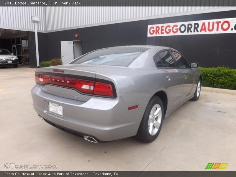 Billet Silver / Black 2013 Dodge Charger SE