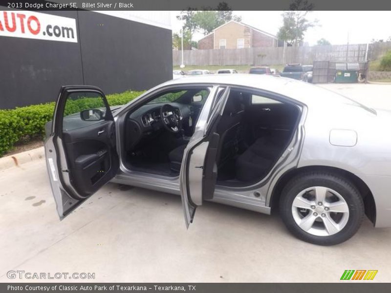 Billet Silver / Black 2013 Dodge Charger SE