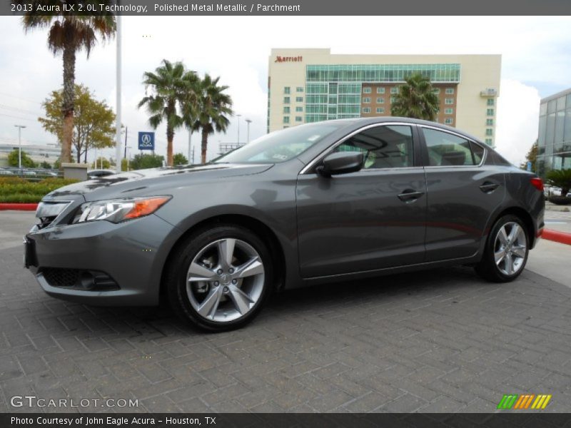 Polished Metal Metallic / Parchment 2013 Acura ILX 2.0L Technology