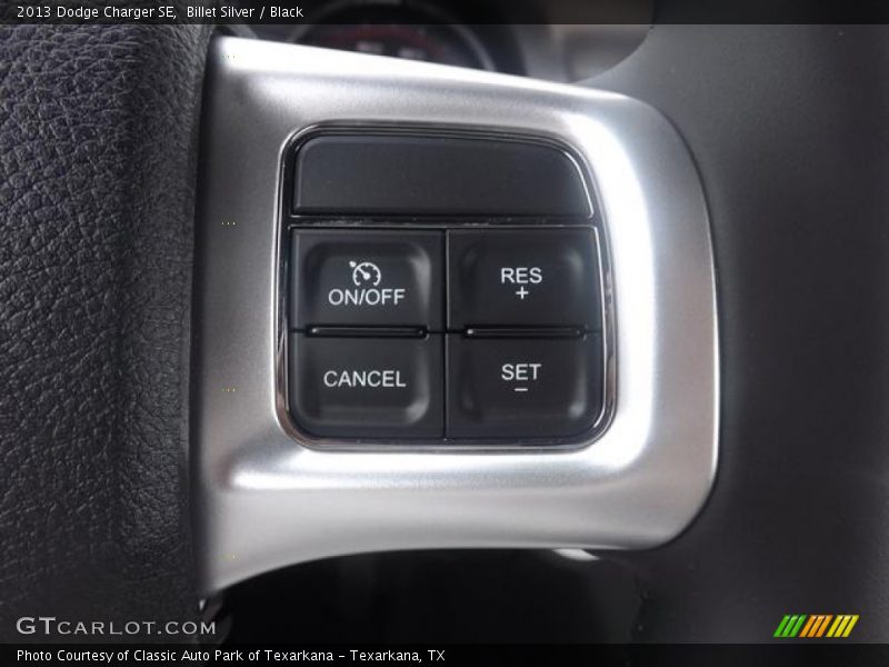 Billet Silver / Black 2013 Dodge Charger SE