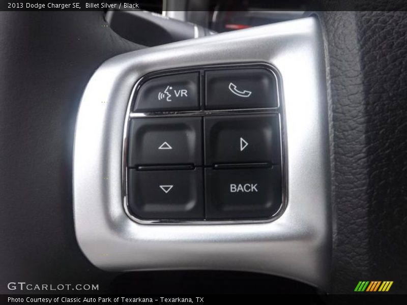 Billet Silver / Black 2013 Dodge Charger SE