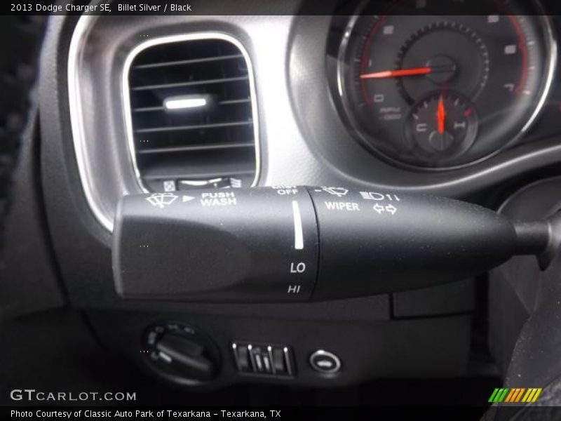 Billet Silver / Black 2013 Dodge Charger SE