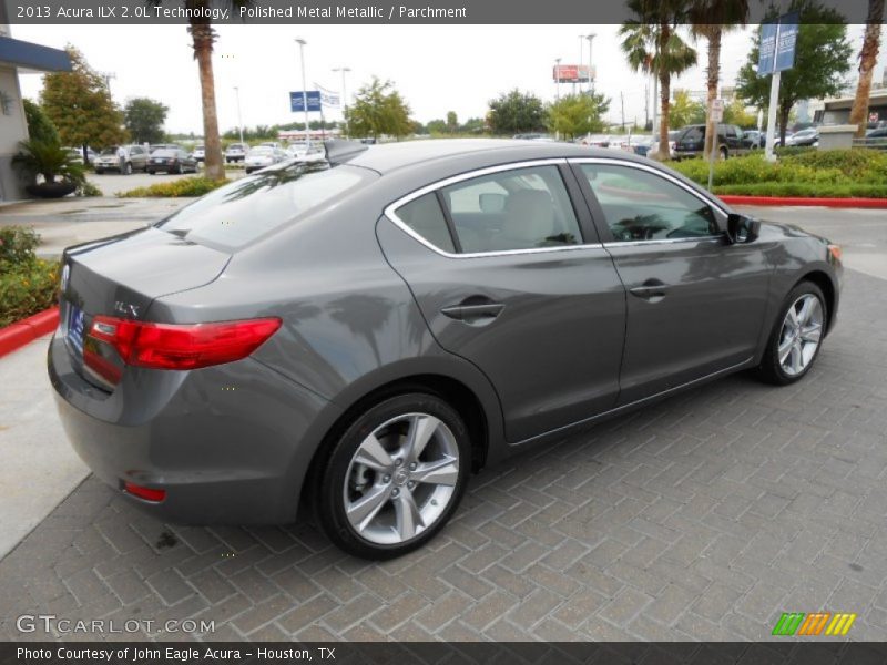 Polished Metal Metallic / Parchment 2013 Acura ILX 2.0L Technology