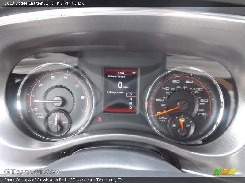 Billet Silver / Black 2013 Dodge Charger SE
