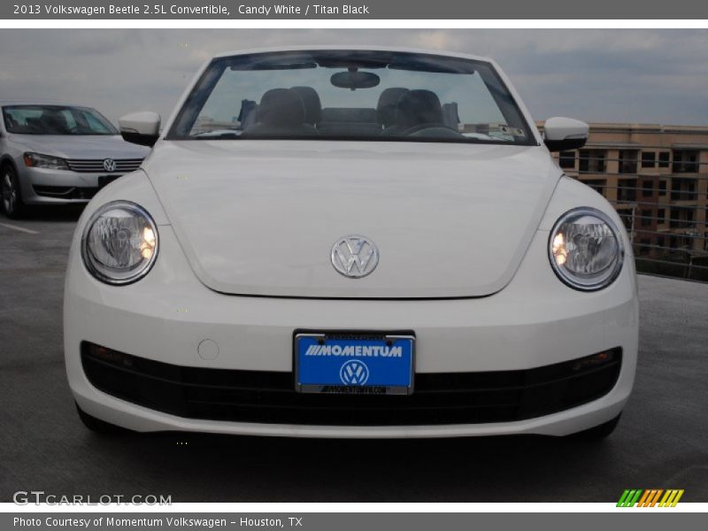 Candy White / Titan Black 2013 Volkswagen Beetle 2.5L Convertible