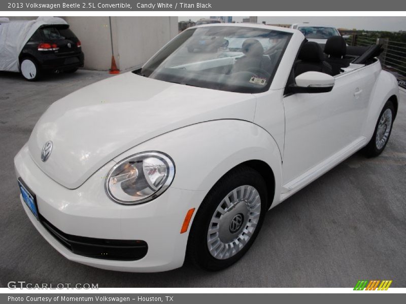 Candy White / Titan Black 2013 Volkswagen Beetle 2.5L Convertible