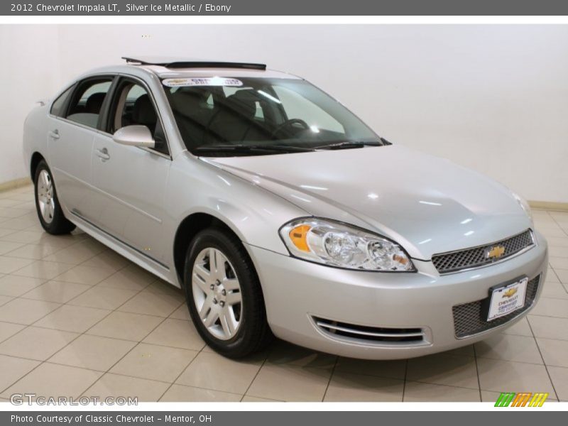 Silver Ice Metallic / Ebony 2012 Chevrolet Impala LT