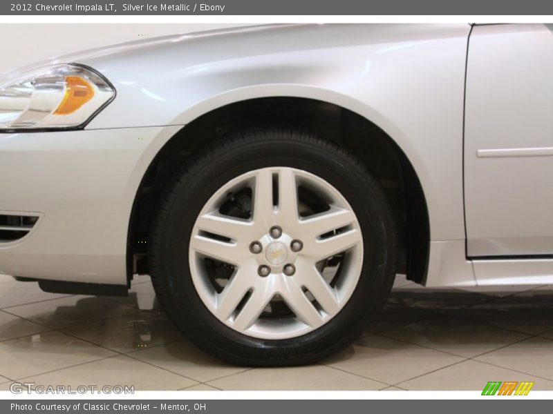 Silver Ice Metallic / Ebony 2012 Chevrolet Impala LT