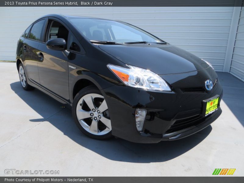 Black / Dark Gray 2013 Toyota Prius Persona Series Hybrid