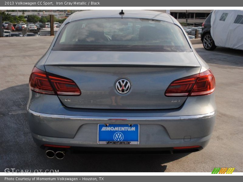 Iron Gray Metallic / Black 2013 Volkswagen CC Sport