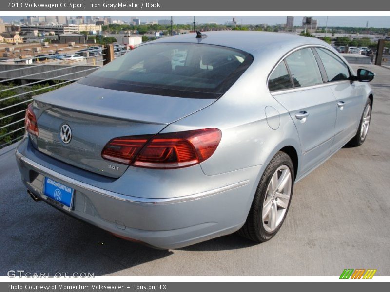 Iron Gray Metallic / Black 2013 Volkswagen CC Sport