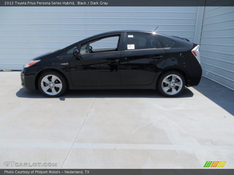 Black / Dark Gray 2013 Toyota Prius Persona Series Hybrid