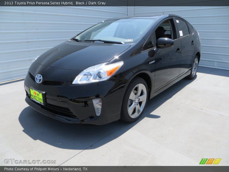 Black / Dark Gray 2013 Toyota Prius Persona Series Hybrid